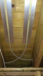 Uponor Quik Trak extruded aluminum with pex tubing IMAG0770
